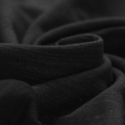 French Terry Fabric - Black Special Melange