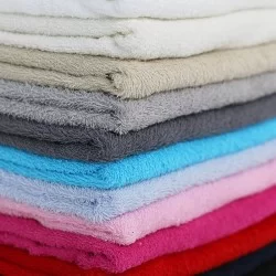 Frotteestoff 12 Farben 1 Meter Paket Frotteestoff 12 Farben 1 Meter Paket