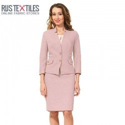 Boiled Wool Fabric Nude Pink