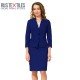 Boiled Wool Fabric Cobalt