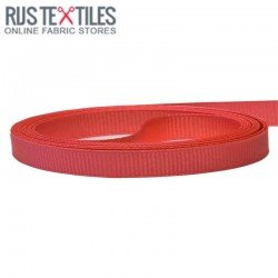 Grosgrain Ribbon Dark Red 10mm