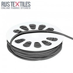 Elastic Cord Dark Grey 3mm (Per Meter)