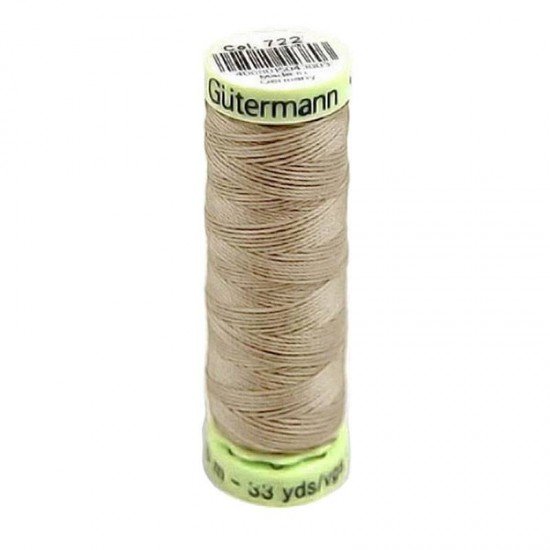 Gütermann Siersteekgaren Beige Creme 30M (722) - (Fournituren)