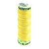Gütermann Ornamental And Button Hole Thread Lemon Yellow 30M (852)