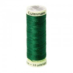 Gütermann Ornamental And Button Hole Thread Dark Grass Green 30M (237)