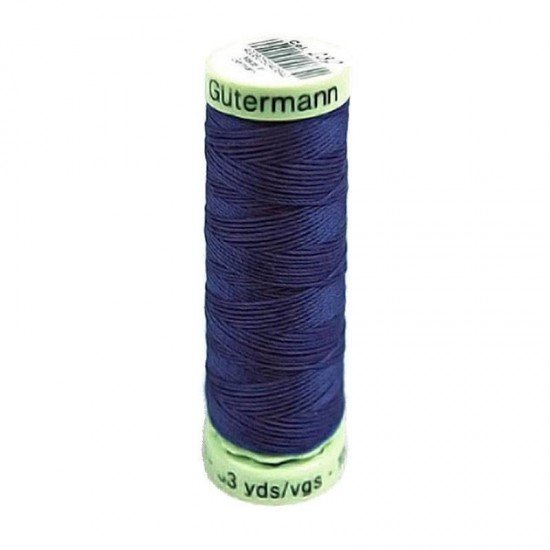 Gütermann Filato Punti Decorativi e Occhielli Cobalto Scuro 30M (232) - (Merceria)