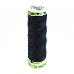 Gütermann Ornamental And Button Hole Thread Dark Navy 30M (339)