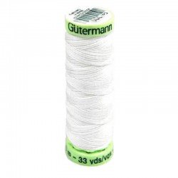 Gütermann Ornamental And Button Hole Thread Ecru 30M (111)
