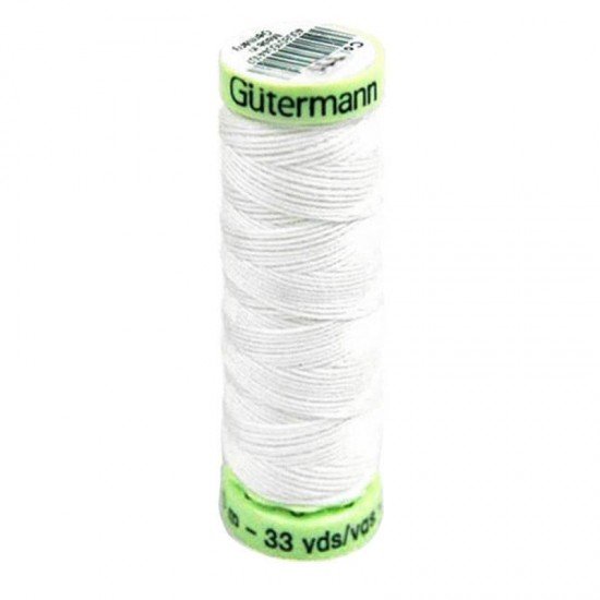 Gütermann Fil à Coudre Super Résistant Écru 30M (111) - (Mercerie)