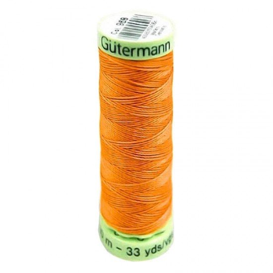 Gütermann Filato Punti Decorativi e Occhielli Arancione Chiaro 30M (350) - (Merceria)