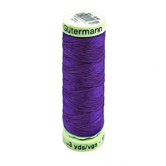 Gütermann Fil à Coudre Super Résistant Violet 30M (810) - (Mercerie)