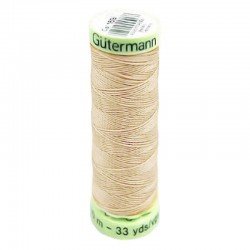 Gütermann Ornamental And Button Hole Thread Light Beach Sand 30M (169)