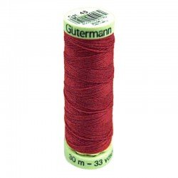 Gütermann Ornamental And Button Hole Thread Warm Red 30M (046)