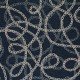 Jacquard Stof - Ketting Zwart Beige - (Jersey Stoffen)