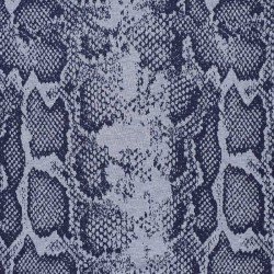 Jacquard Fabric - Snake Pattern Jeans