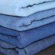 Denim Fabric Cotton 8-OZ 5 Colors 2 Meters Package - (Jeans Fabric Cotton)