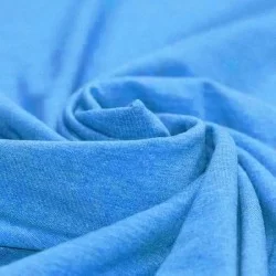 Tricot Jersey Gemeleerd (Yarn Dyed) Aqua