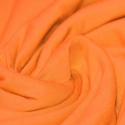 Cotton Jersey Knit Fabric Light Orange