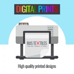 Poplin Katoen Digitale Print - Botanische Bladeren Poplin Katoen Digitale Print - Botanische Bladeren