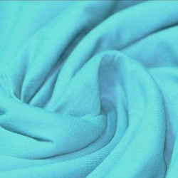Cotton Jersey Knit Fabric Turquoise