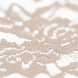Lace Fabric Stretch Beige