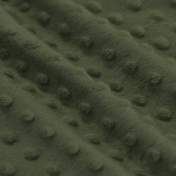 Minky Fleece Fabric Army Green