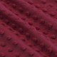 Minky Fleece Fabric Bordeaux - (Minky Fleece Fabric)