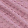 Minky Fleece Fabric Light Mauve