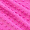 Minky Fleece Fabric Hot Pink