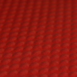 Dots Knit Jacquard Fabric Red