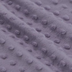Minky Fleece Fabric Mauve
