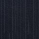 Heavy Jersey 18mm Pinstripe Fabric Navy White