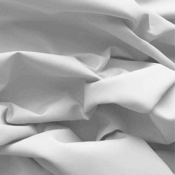 Poplin Cotton Fabric Silver Grey