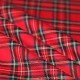 Scottish Tartan Fabric Small Red Stuwart - (Scottish Tartans Fabric)