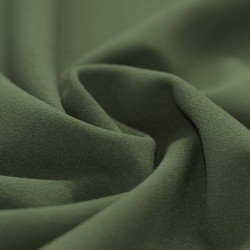 Scuba Crepe Jersey Fabric Army Green