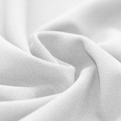 Scuba Crepe Jersey Fabric White