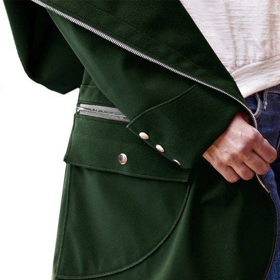 Tissu Softshell Stretch Vert Foncé - (Tissu Softshell)