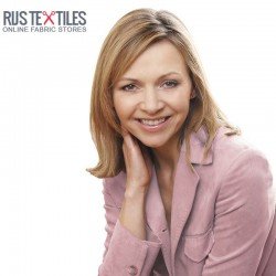 Stretch Imitation Suede Fabric Old Pink