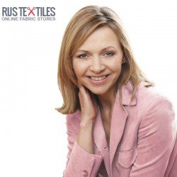 Stretch Imitation Suede Fabric Pink