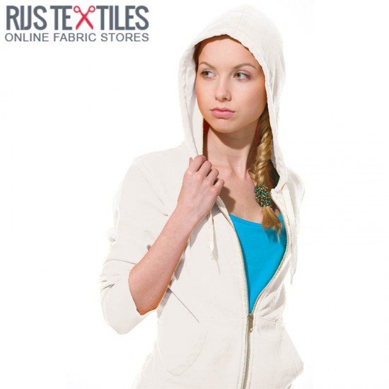 Tessuto Felpa Sweat Ecru - (Tessuti Felpa Sweat)