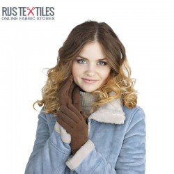 Sherpa Faux Fur Lamb Fabric Light Blue