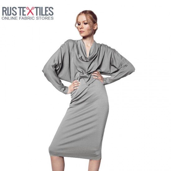 Modal Jersey Fabric Light Grey - (Jersey Fabrics)