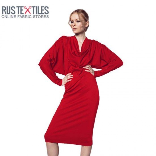 Modal Jersey Fabric Red - (Jersey Fabrics)