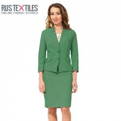 Boiled Wool Fabric Emerald Green