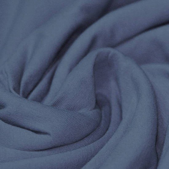 Cotton Jersey Knit Fabric Dark Jeans