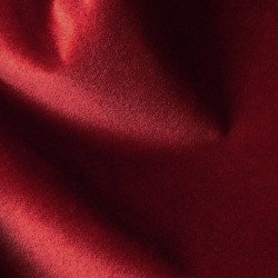 Stretch Velvet Fabric Dark Red