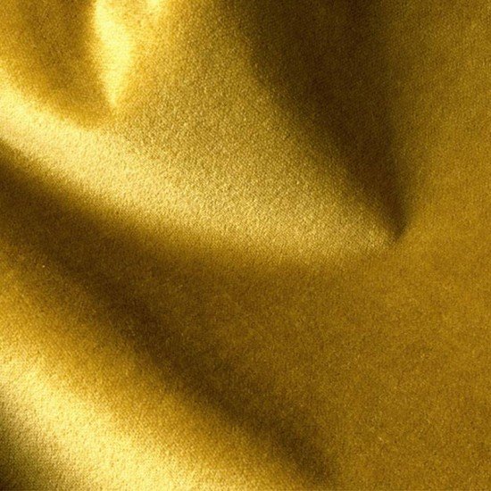 Velours Stretch Stof Oker - (Velours Stretch Stof)