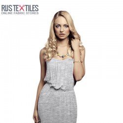 Viscose Jersey Stof Licht Grijs Gemeleerd Viscose Jersey Stof Licht Grijs Gemeleerd