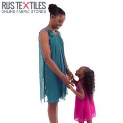 Chiffon Fabric Petrol